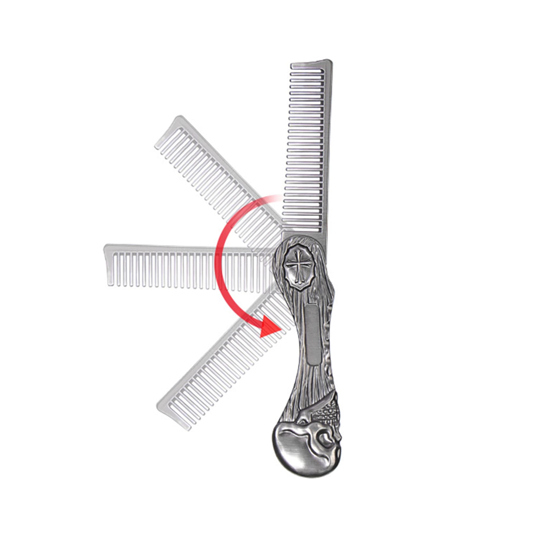 Pocket Folding Beard Comb thumbnail 7