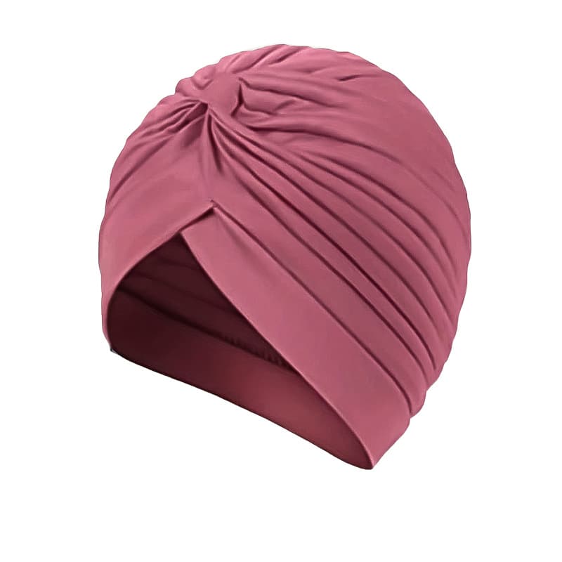 Stretch Turban Head Wrap Polyester Cap India thumbnail 12