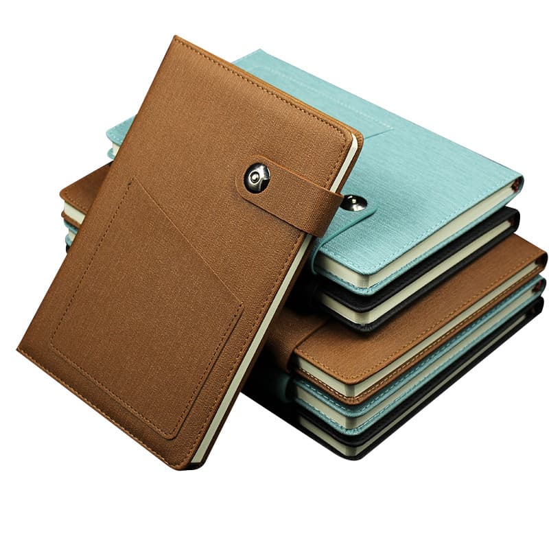 Notebook with a Pocket