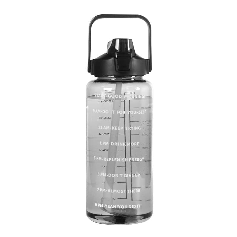 2L Sports Water Bottle With Time Marker thumbnail 5