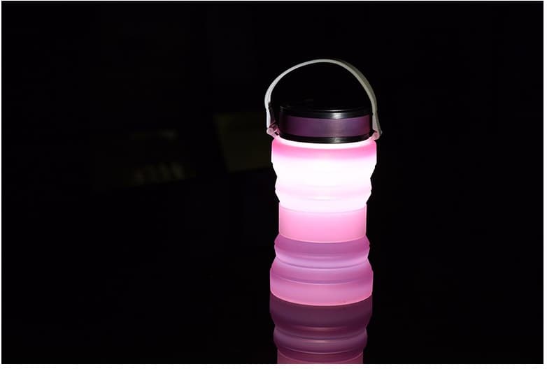 Folable Led Solar Kettle Camping Lamp