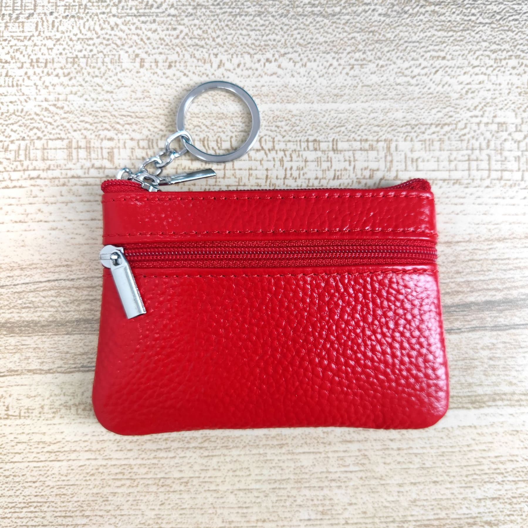 Mini Leather Coin Purse With Key Ring thumbnail 8