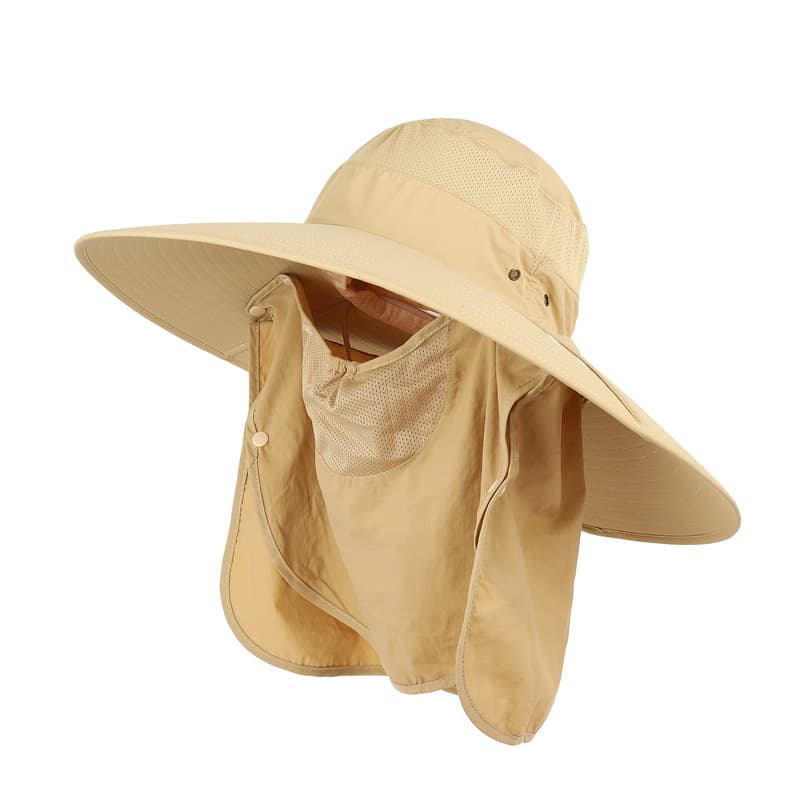 Fishing Hat Wide Brim with Face & Neck Cover