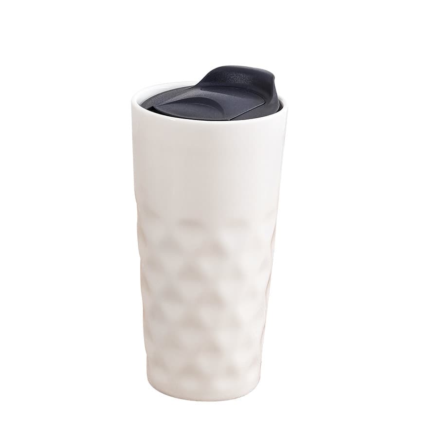 Ceramic Travel Mug With Lid