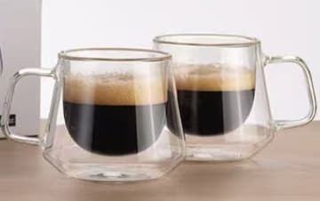 Double Wall Glass Thermo Cup Teacup thumbnail 5