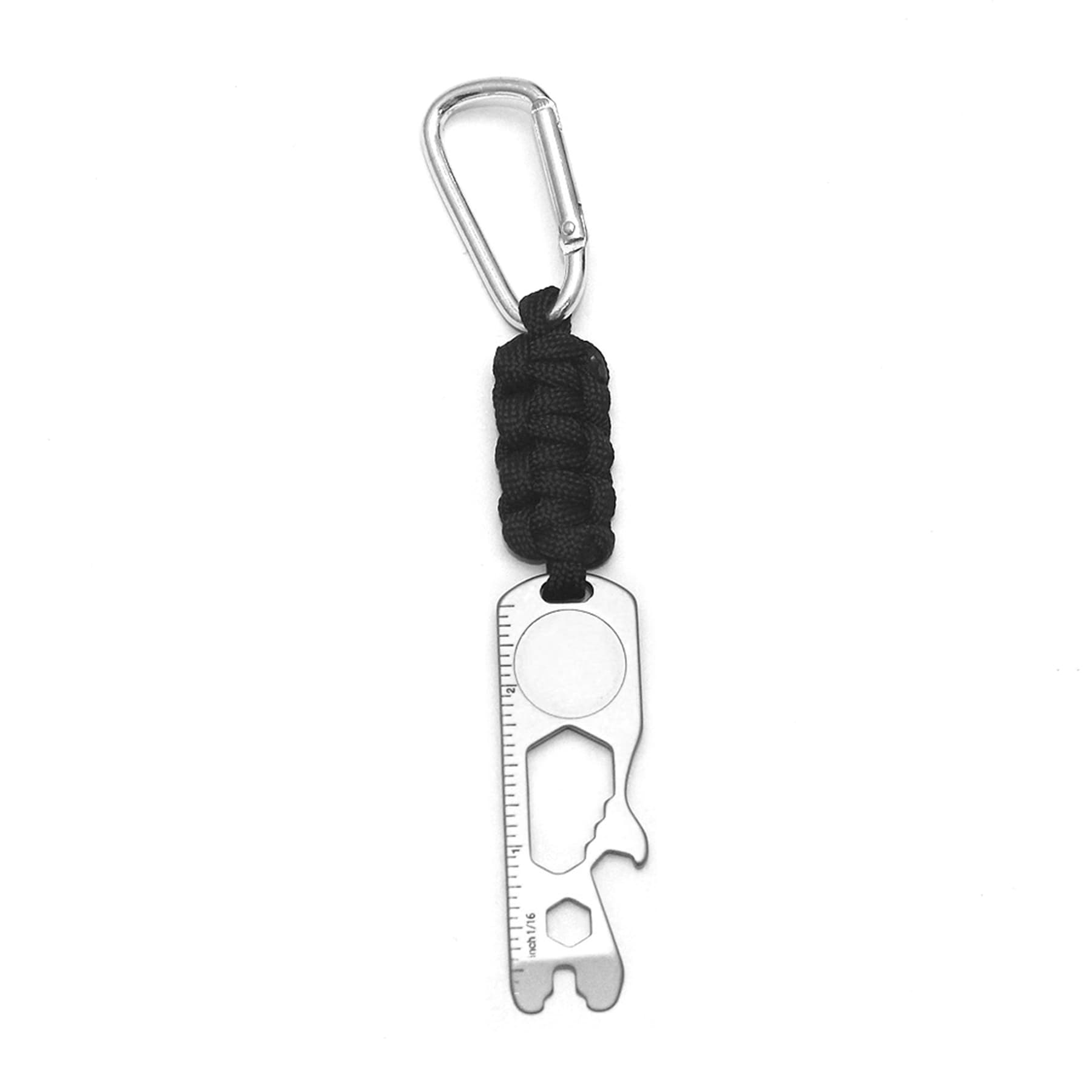 Multifunction Outdoor Camping Tool Card Key Chain thumbnail 4