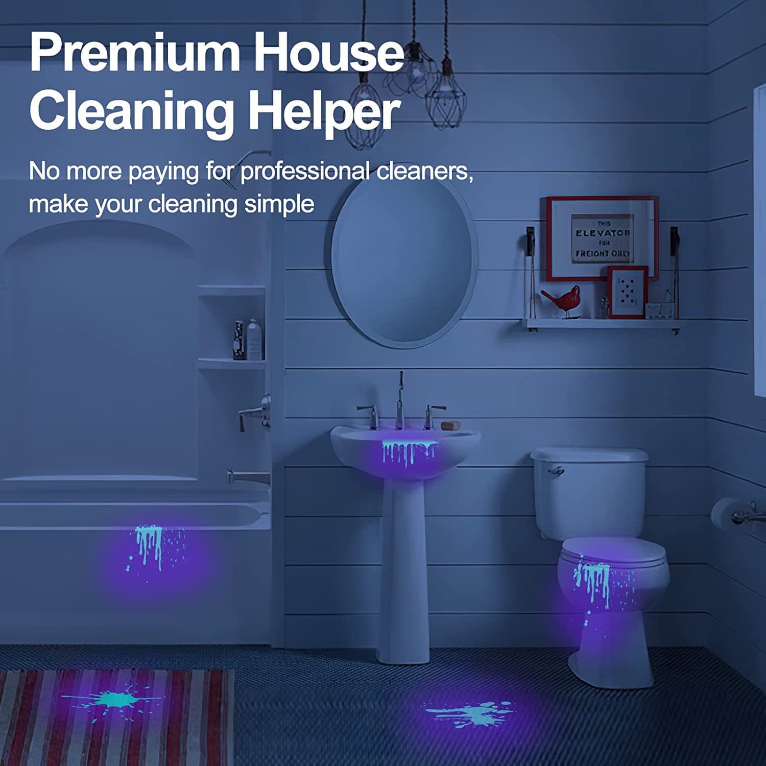 51 Led Ultraviolet Blacklight Detector thumbnail 6