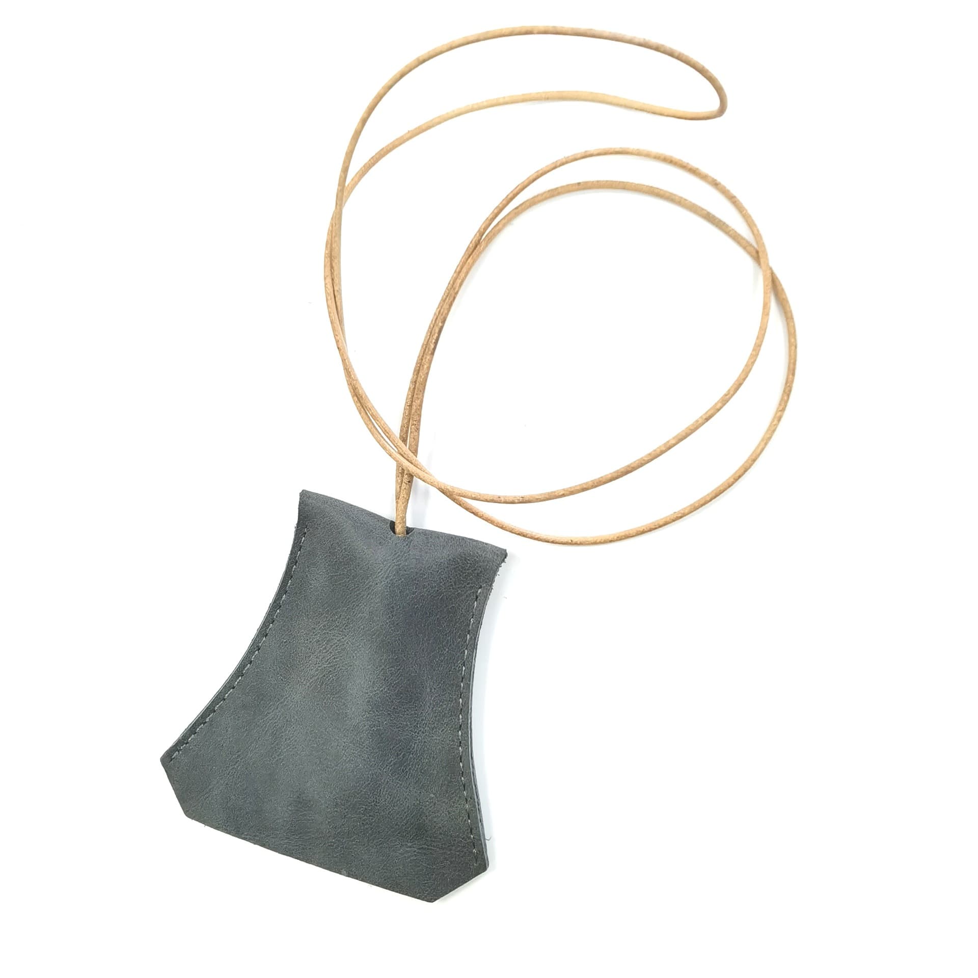 Genuine Leather Pull-out household halterneck key pouch