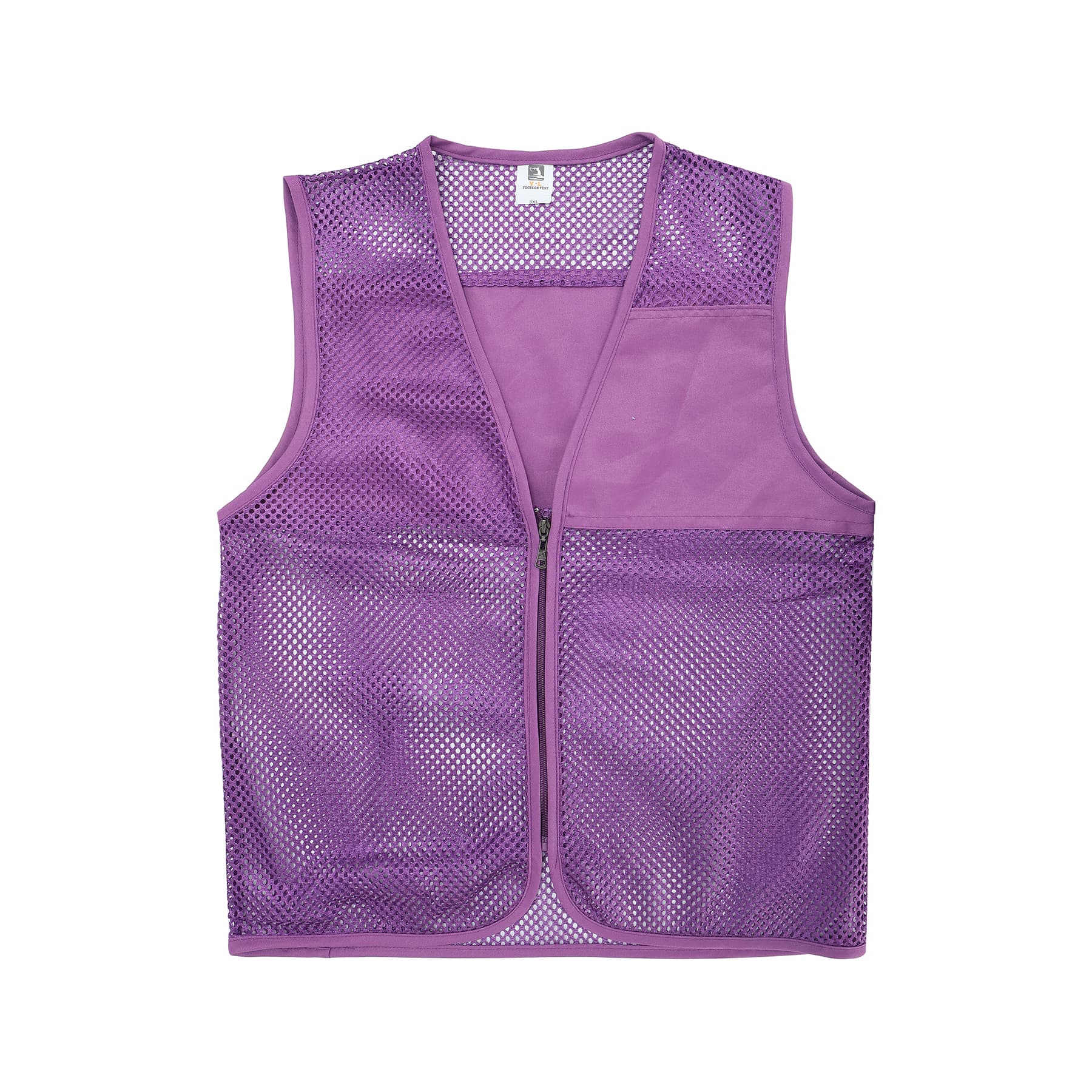Mesh Volunteer Safety Vest thumbnail 2