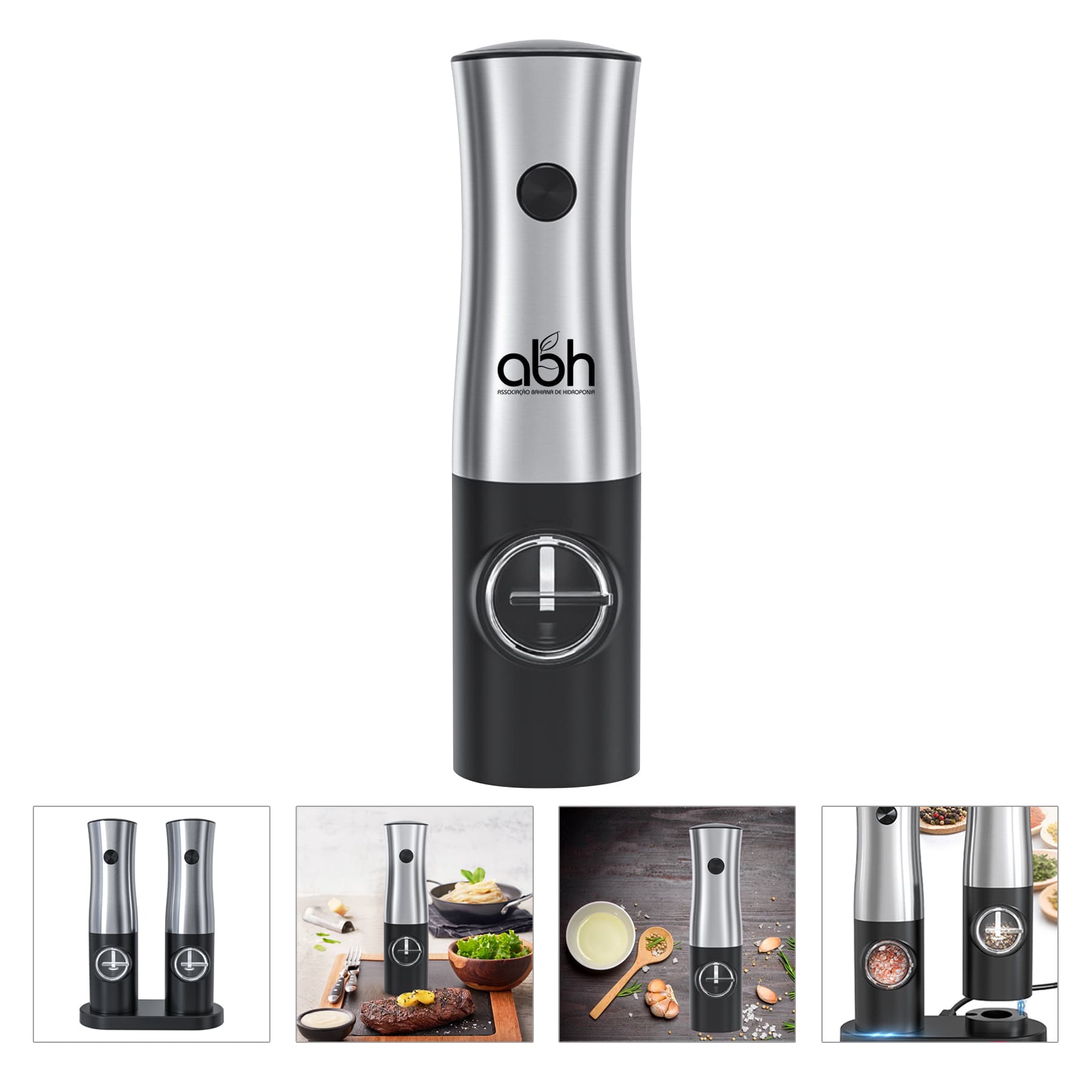 Salt and Pepper Grinders Rechargeable