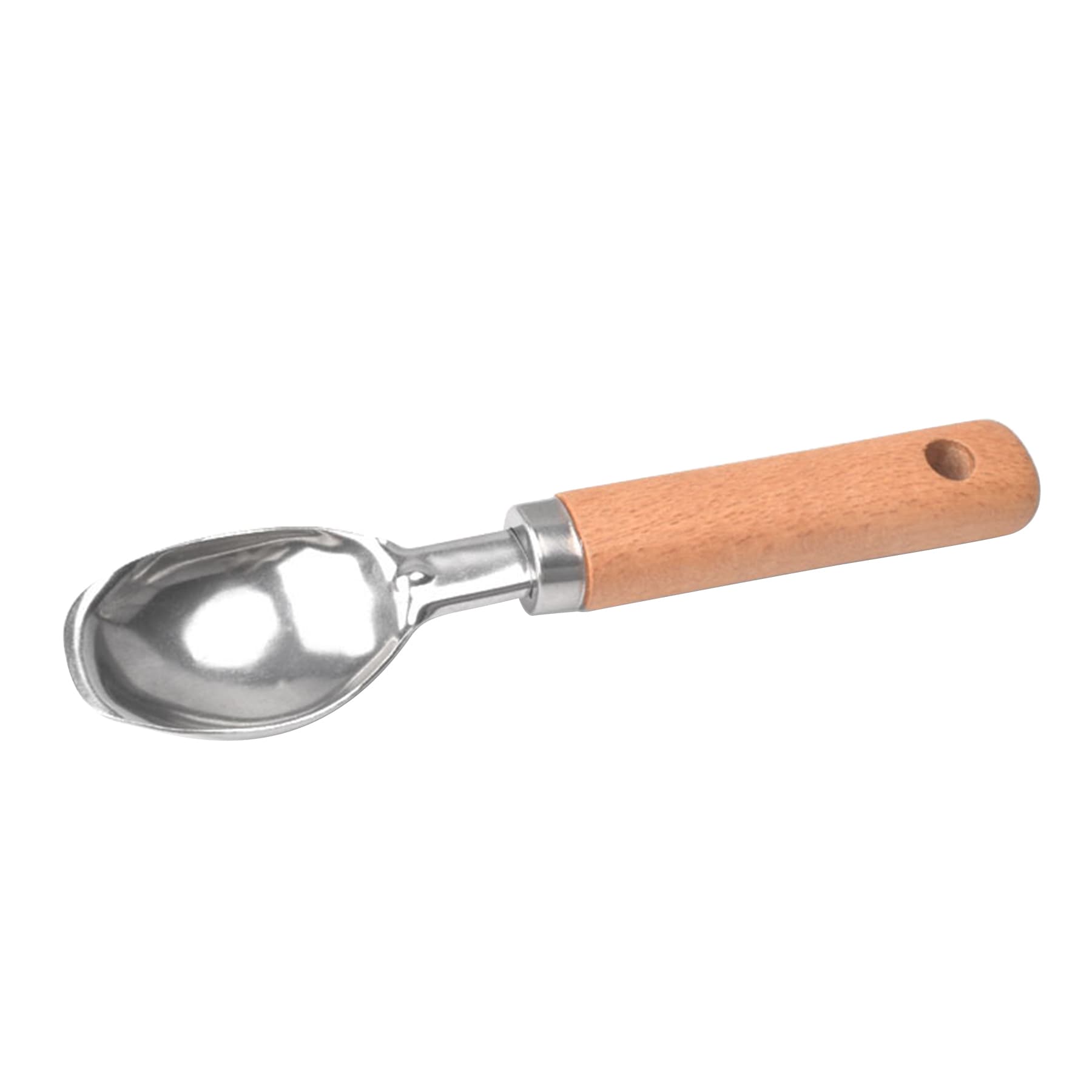 Wooden Handle Stainless Steel  Multifunction Scoop thumbnail 3