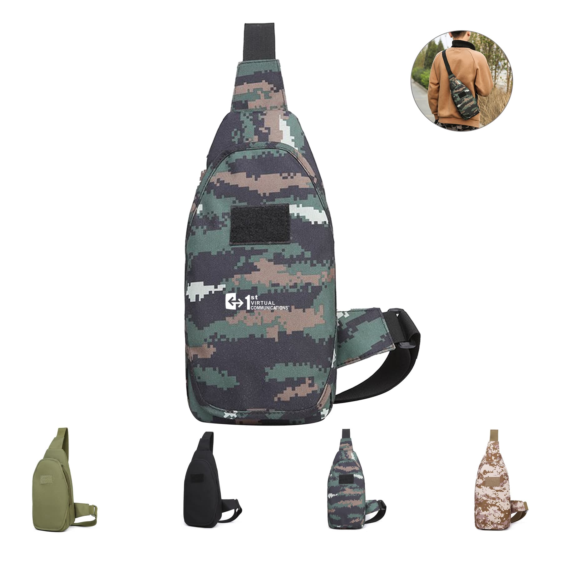 Crossbody Bags Multifunction Sling Adjustable