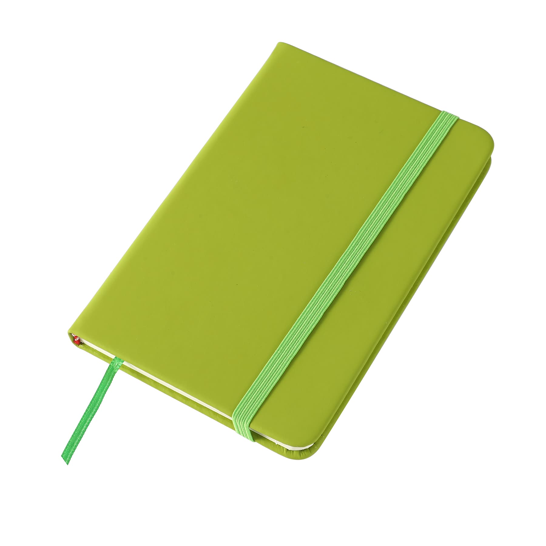 A6 Soft Touch Pocket Journal Notebook W/ Elastic Band  thumbnail 2