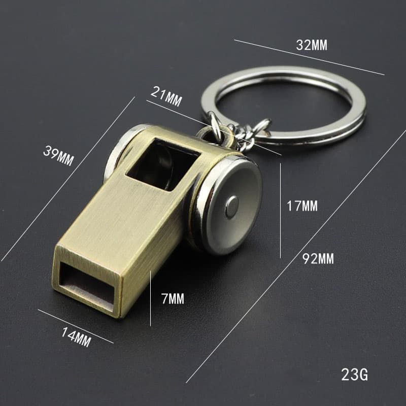Whistle keychain
