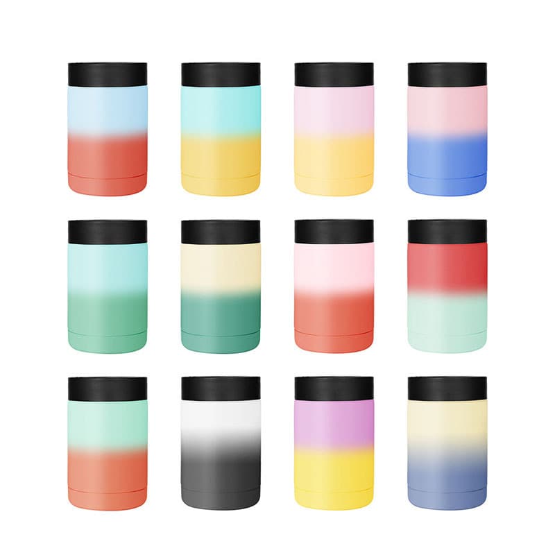 Slim Can Cooler Stainless Steel Double-walled Insulator 12oz