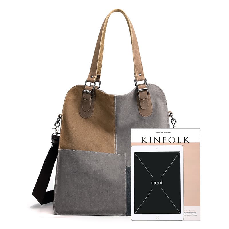 Canvas waterproof Handbags for Women thumbnail 4