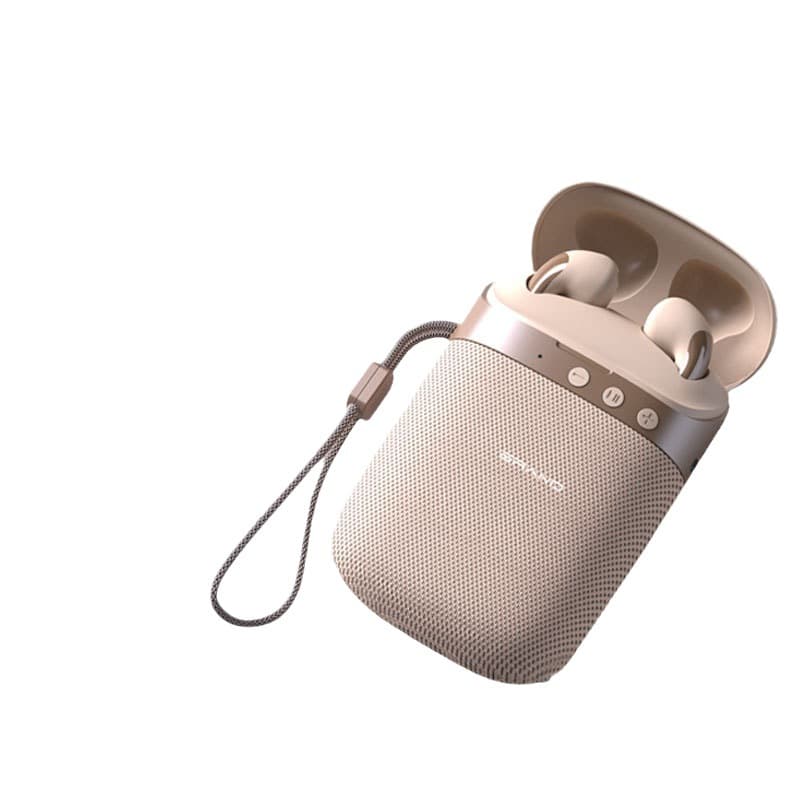 2 in 1 Bluetooth Speaker with Earbuds thumbnail 2