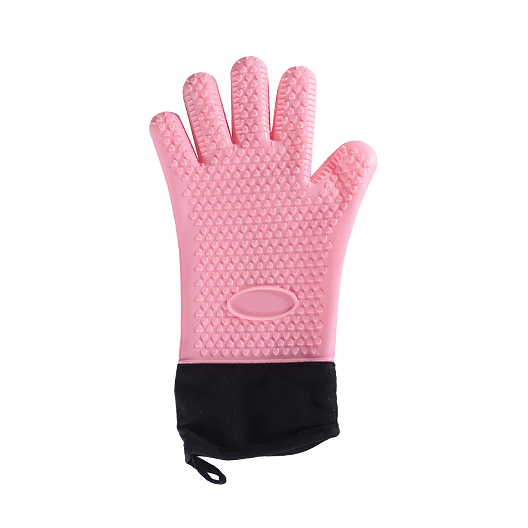 Heat Resistant Nonslip Silicone Oven Mitts thumbnail 2