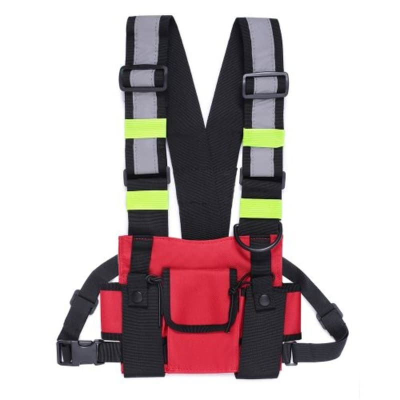 Radio Chest Rig Bag Holster Harness Pack For Man Woman thumbnail 3