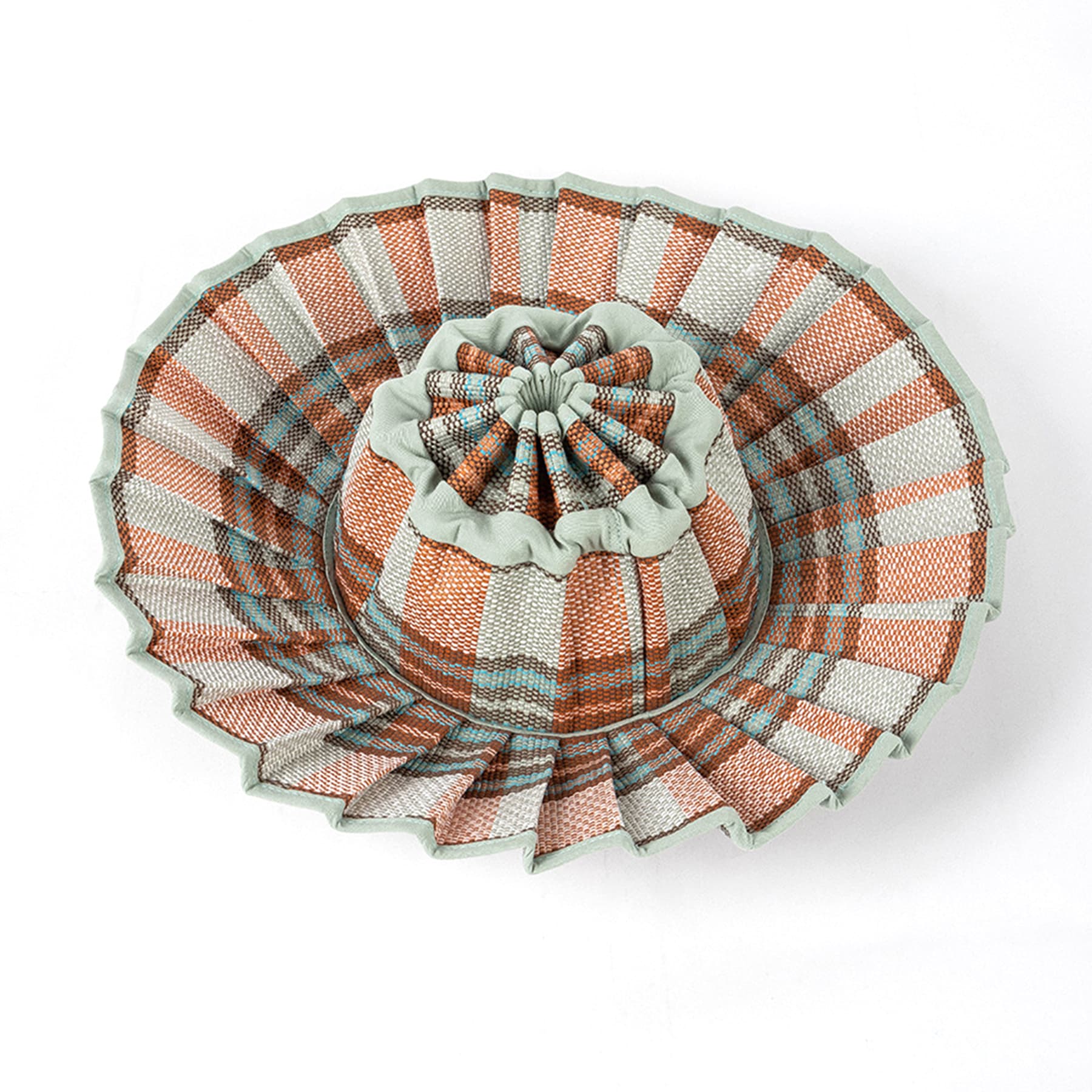 New Pleated Staw Hat thumbnail 4