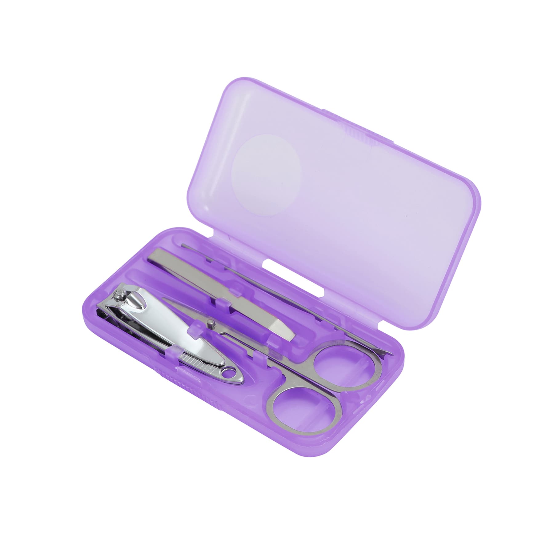 4 Piece Manicure Pedicure Nail Clipper Sets thumbnail 2