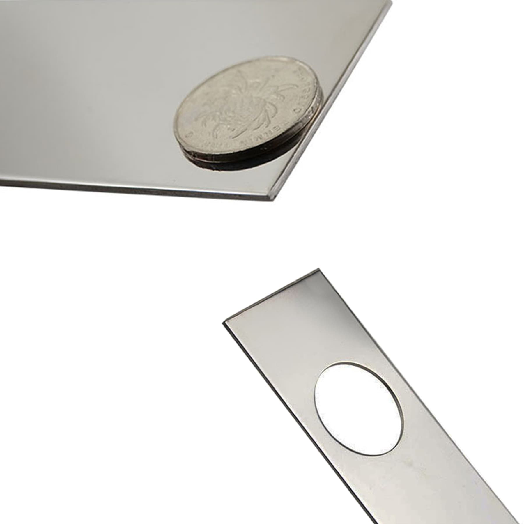 Simple Steel Wine Bottle Holder thumbnail 2