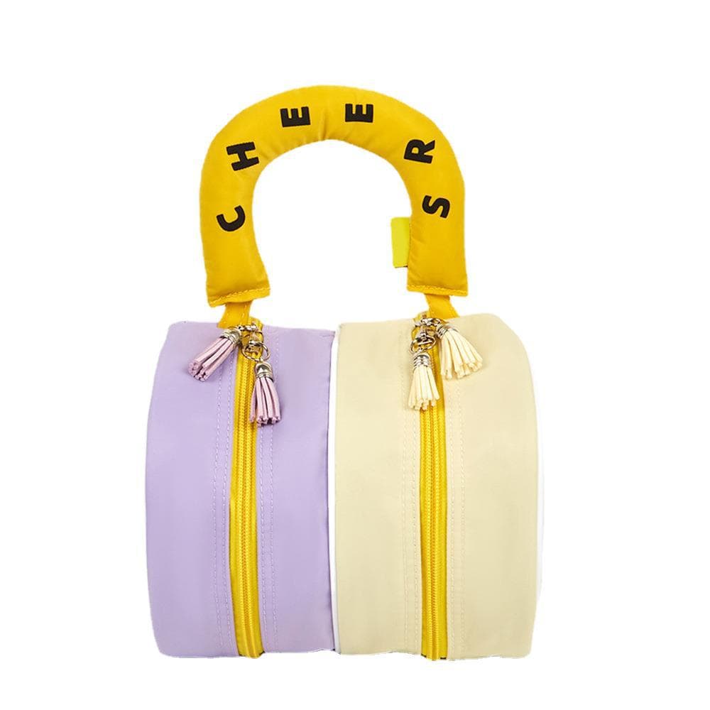 Nylon cylinder hand makeup bag thumbnail 7