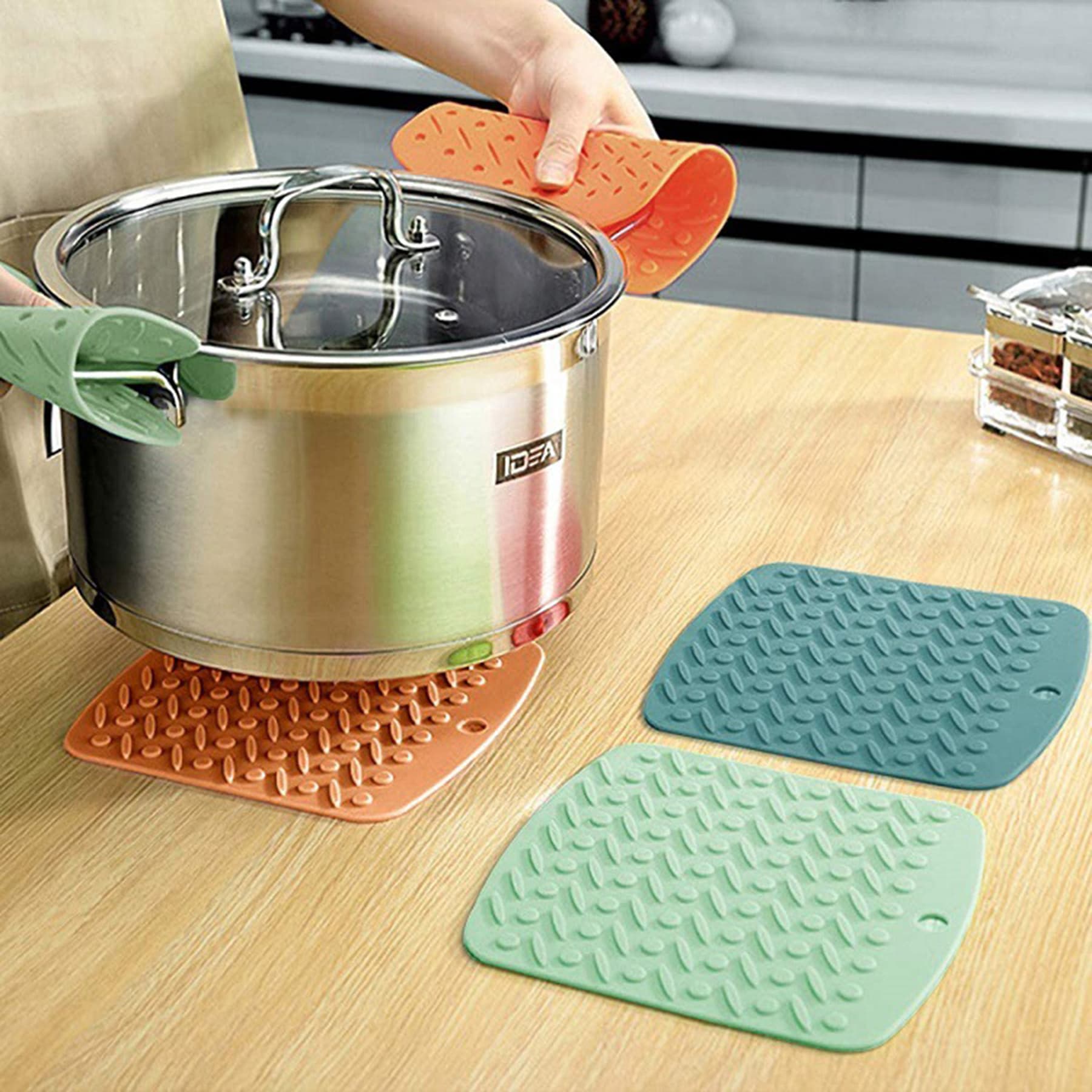Silicone Trivet Mats Pot thumbnail 9