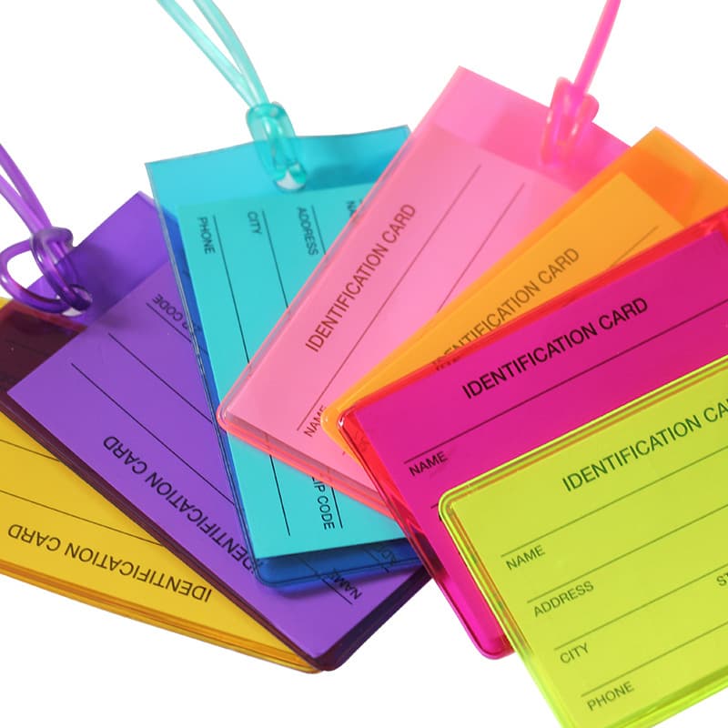 Silicone Luggage Tags for Suitcases