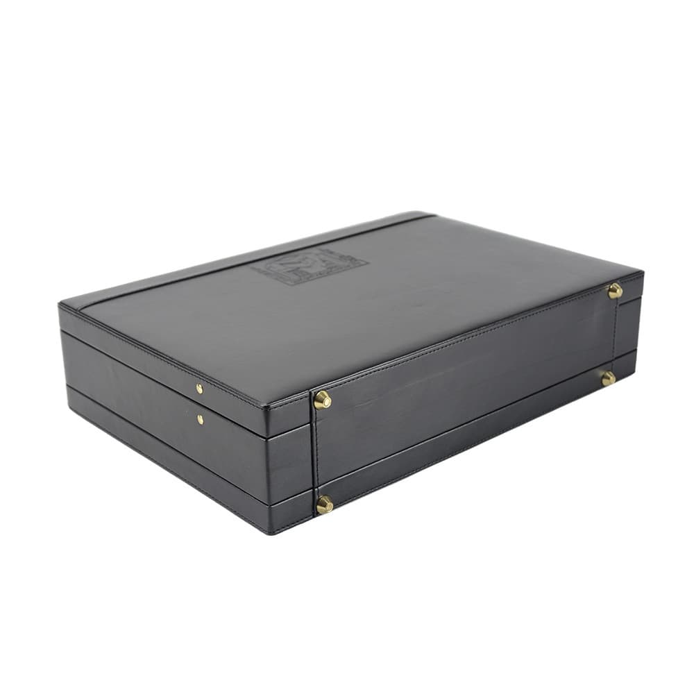 Mens Attache Briefcase Dual Combination Locks thumbnail 3