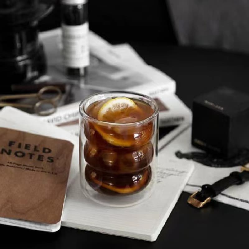 6.5 Oz Stained Glass Double Insulation Tea Coffee Cup thumbnail 4