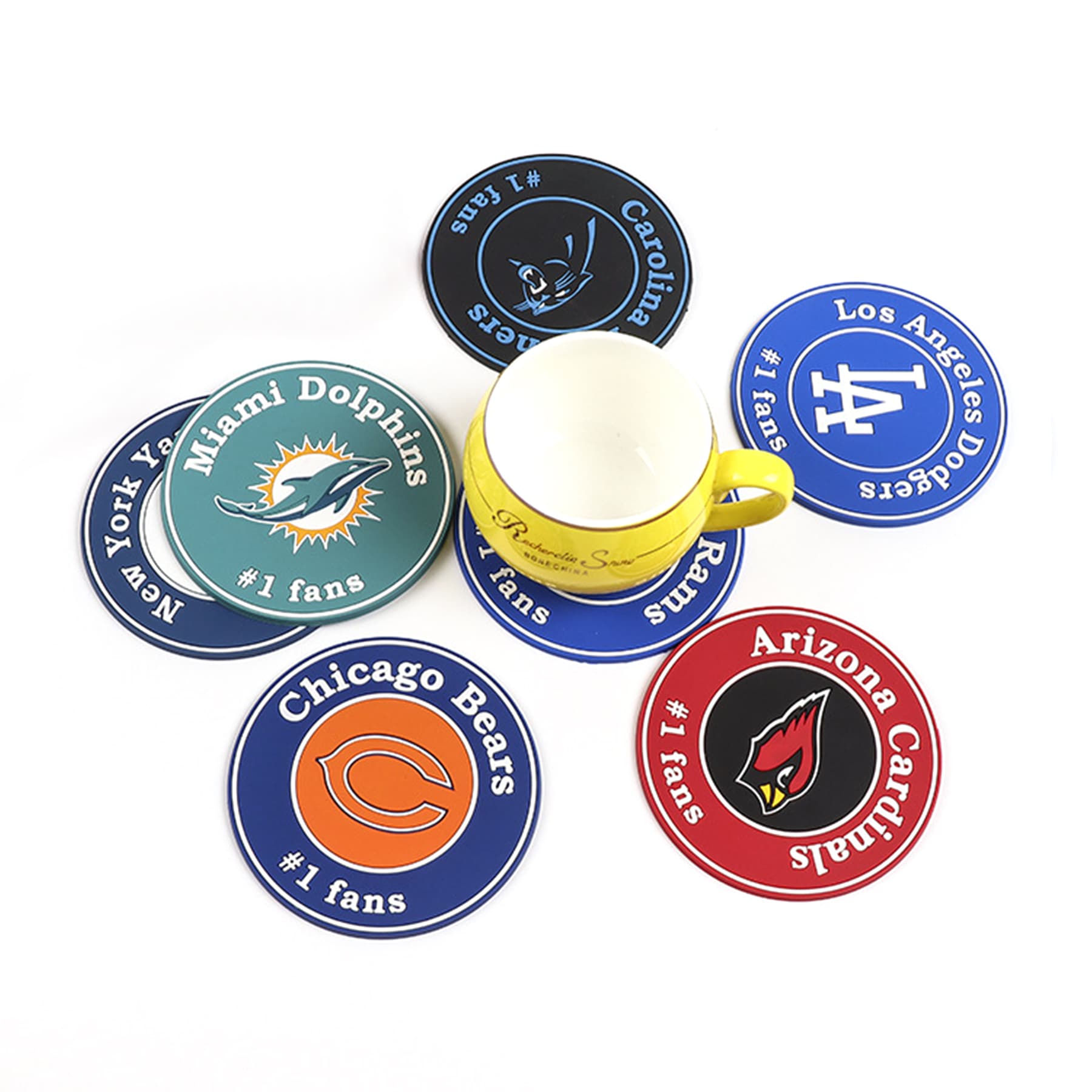 Pvc Drink Coaster thumbnail 9