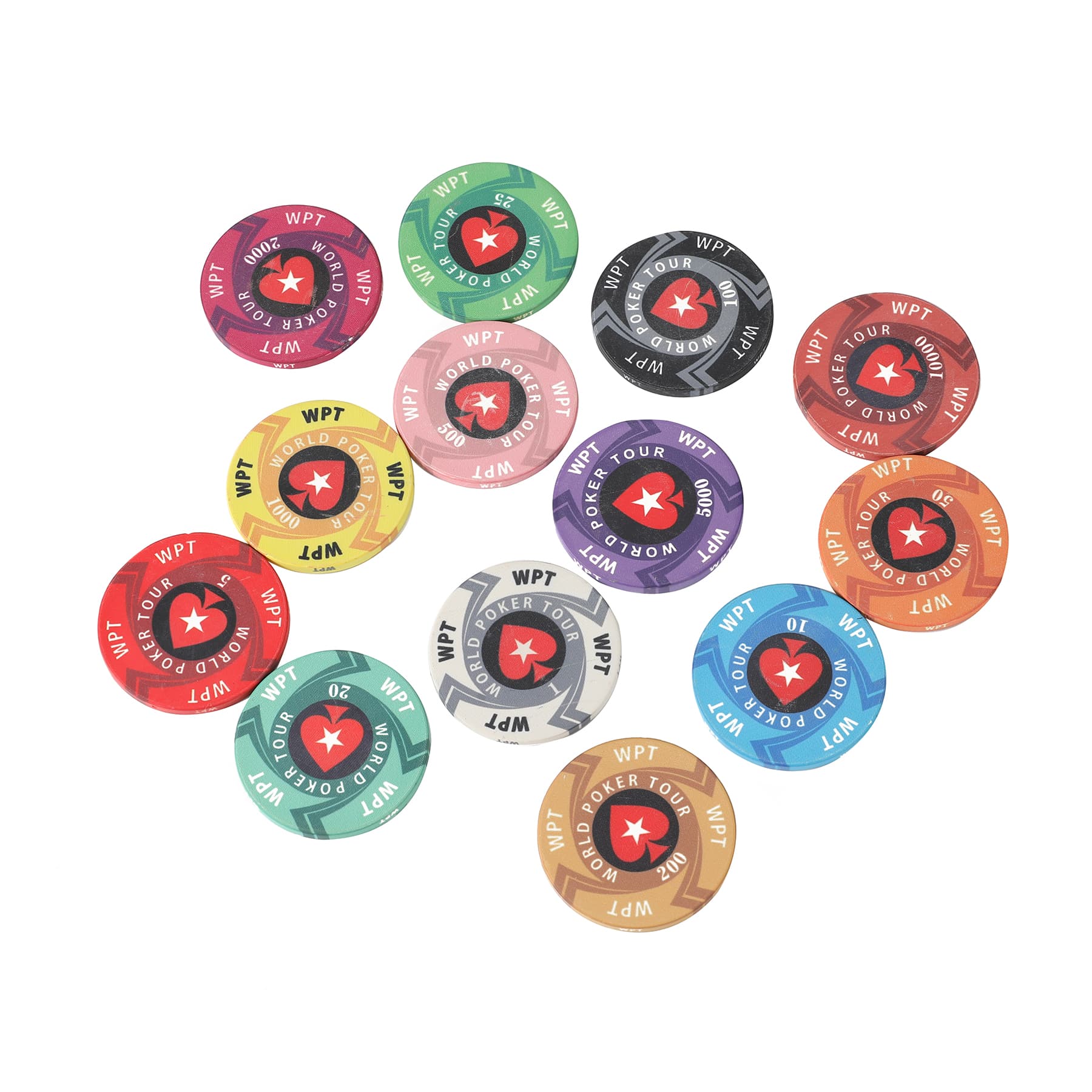 Custom Ceramic Poker Chip - 39 MM thumbnail 2