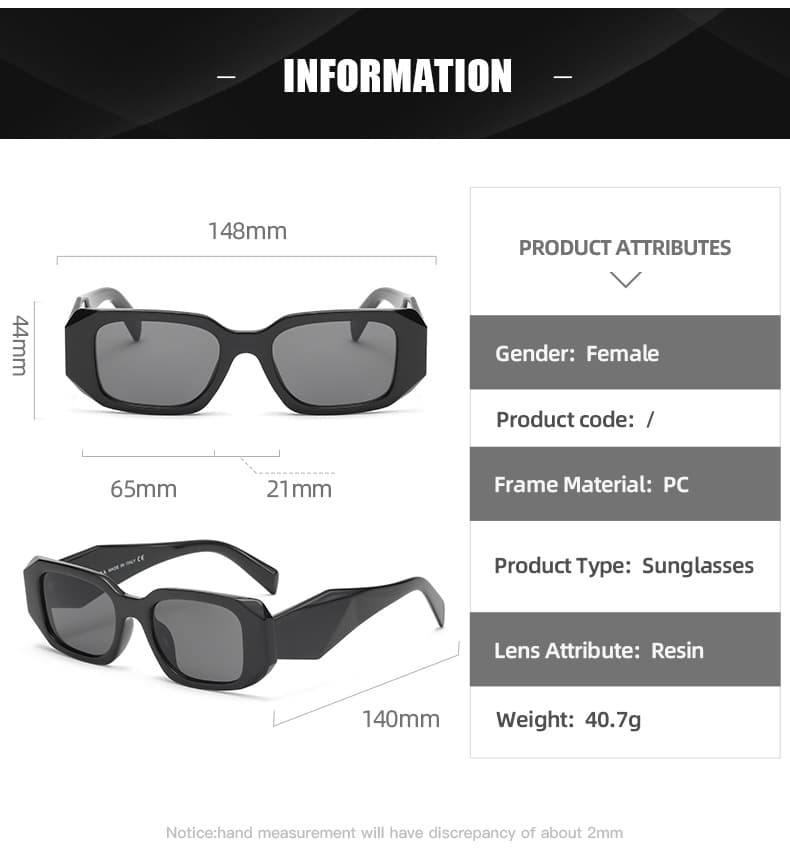 Irregular Frame Sunglasses thumbnail 6