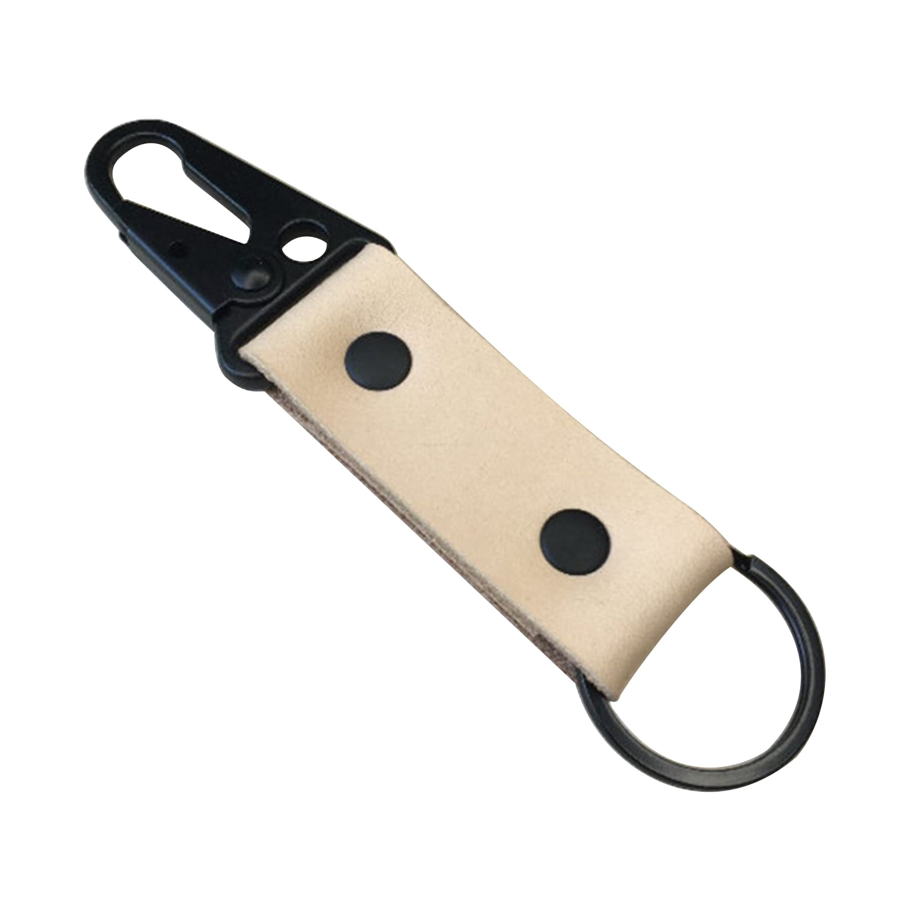Leather Carabiner Zinc Alloy Key Holder