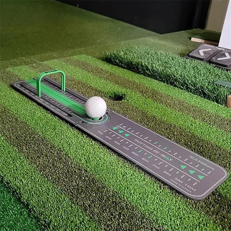 Portable Golf Precision Distance Putting Drill In Stock thumbnail 4