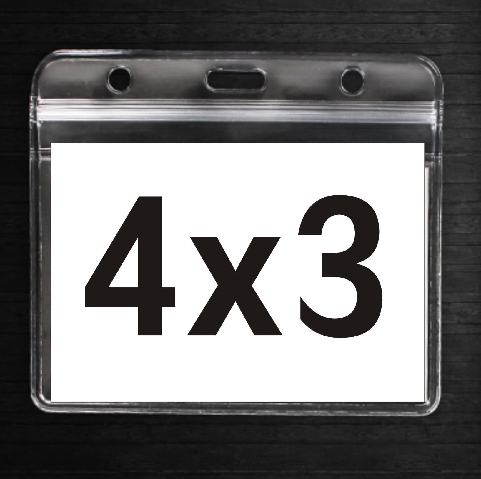 4″ x3″ PVC Vaccination Card Protector for CDC thumbnail 2