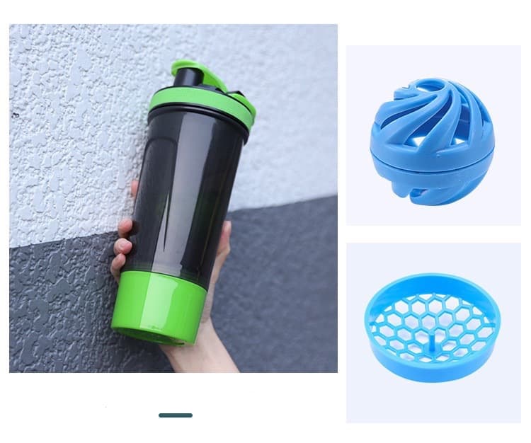 BlenderBottle Shaker Bottle 23.7OZ /Mixer Ball /Storage Jars thumbnail 2