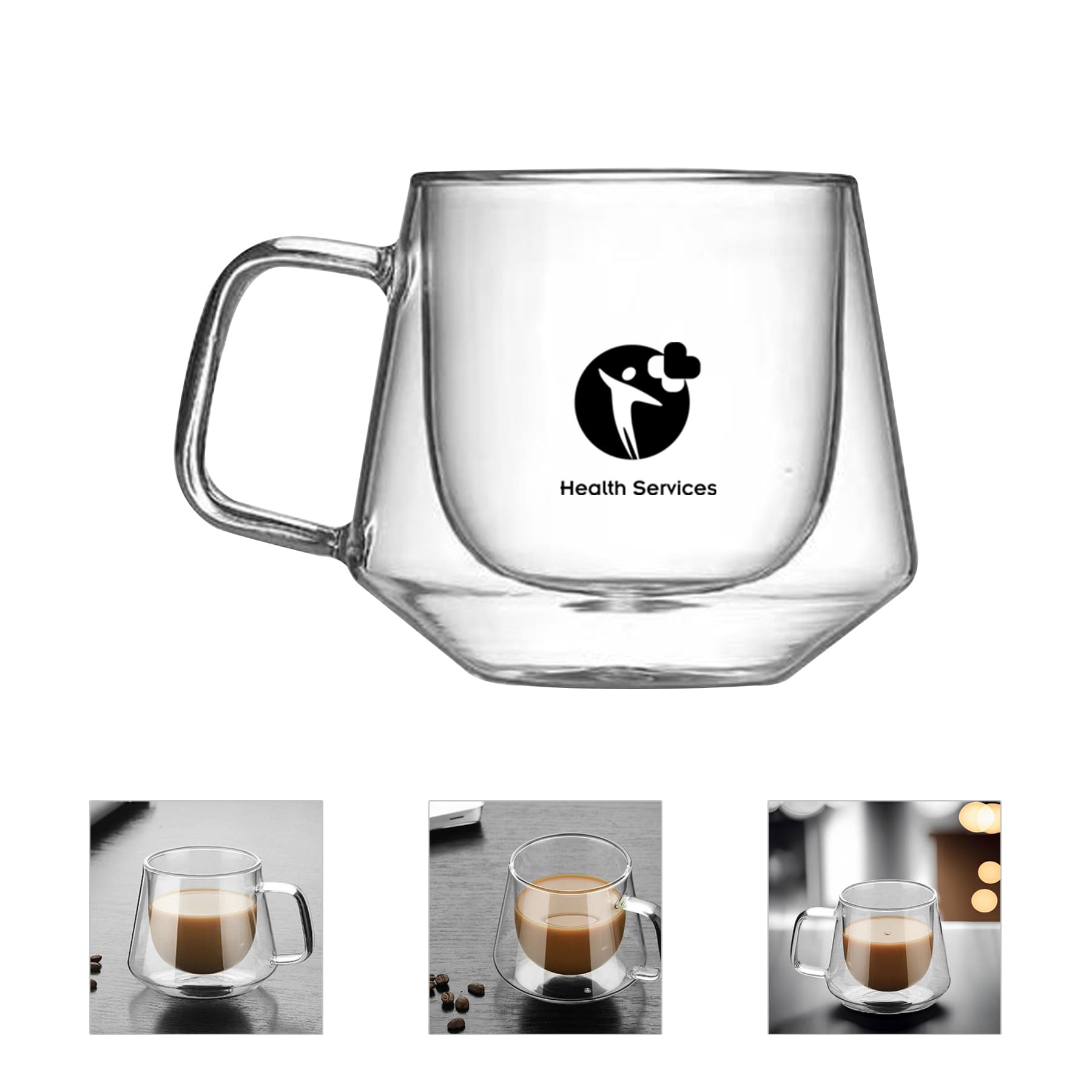 Double Walled Glass Coffee Cups