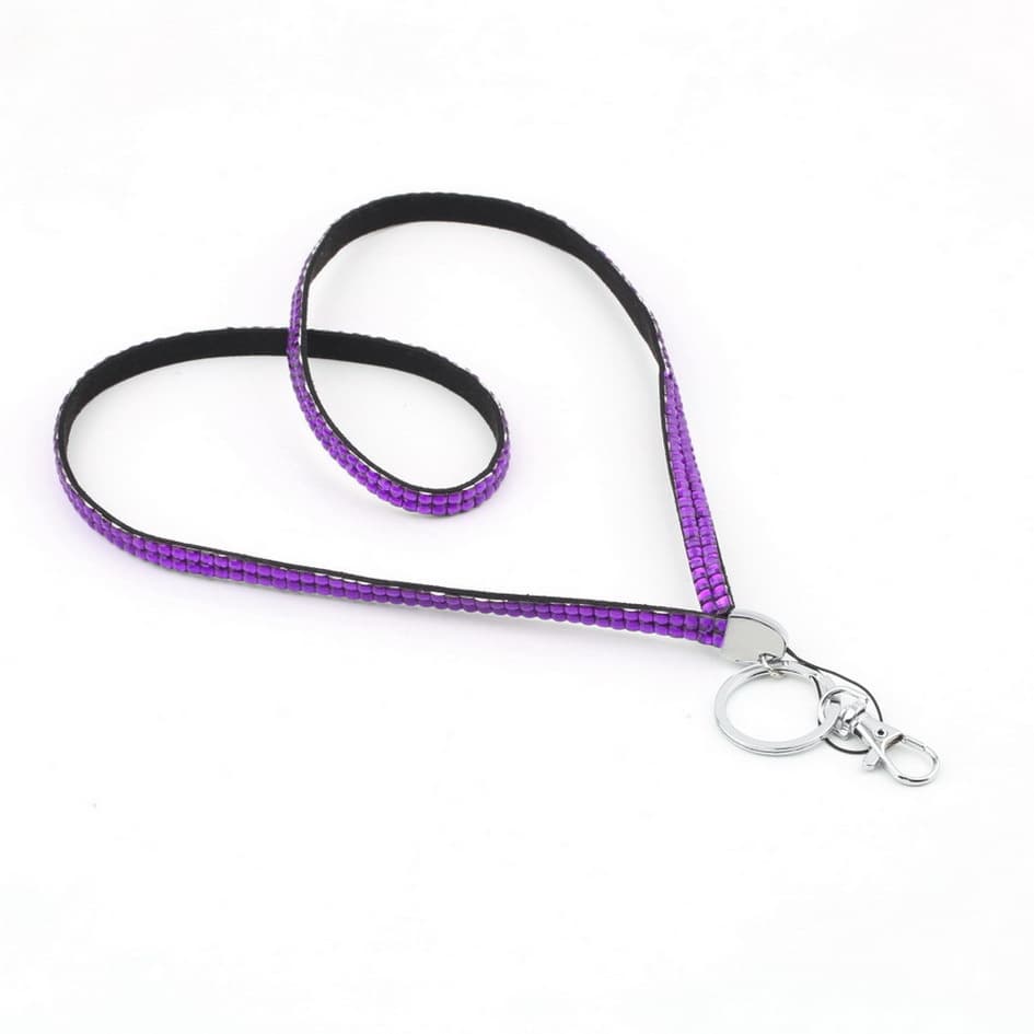 Rhinestone diamond with phone lanyard thumbnail 5