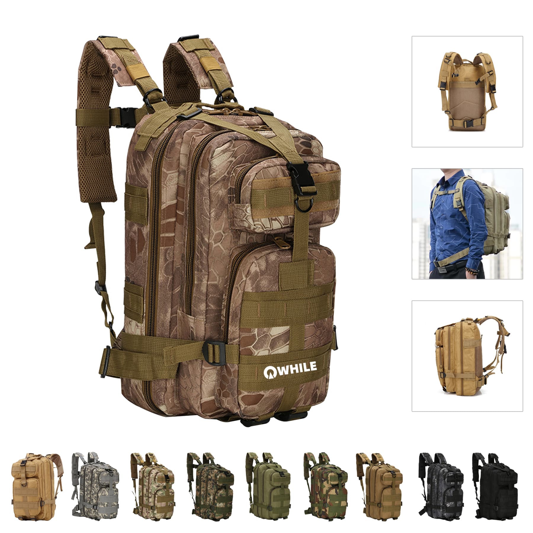 Tactical Military Mountaineering Backpack