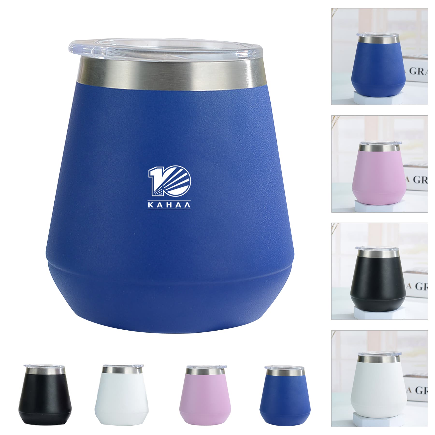 9Oz Stainless Steel Vacuum Insulated Wine Tumbler