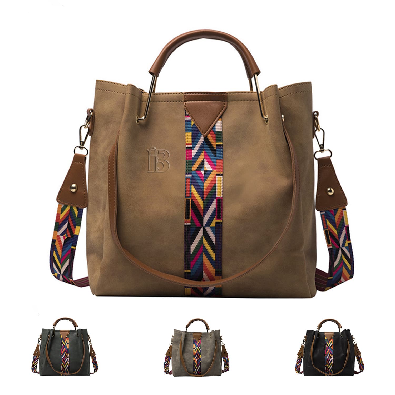 Women’s PU Leather Crossbody Bag thumbnail 3