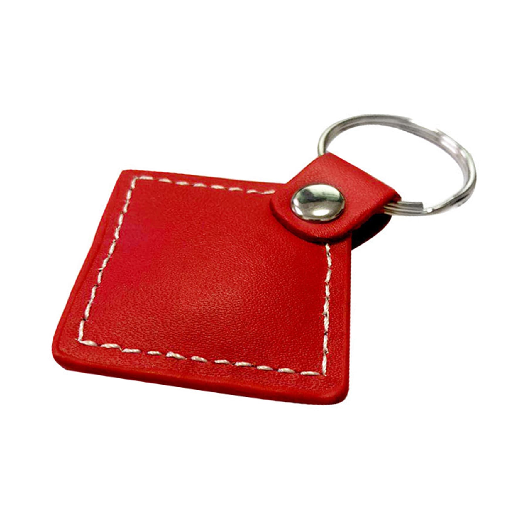 Leatherette Quadrate Keychain thumbnail 2