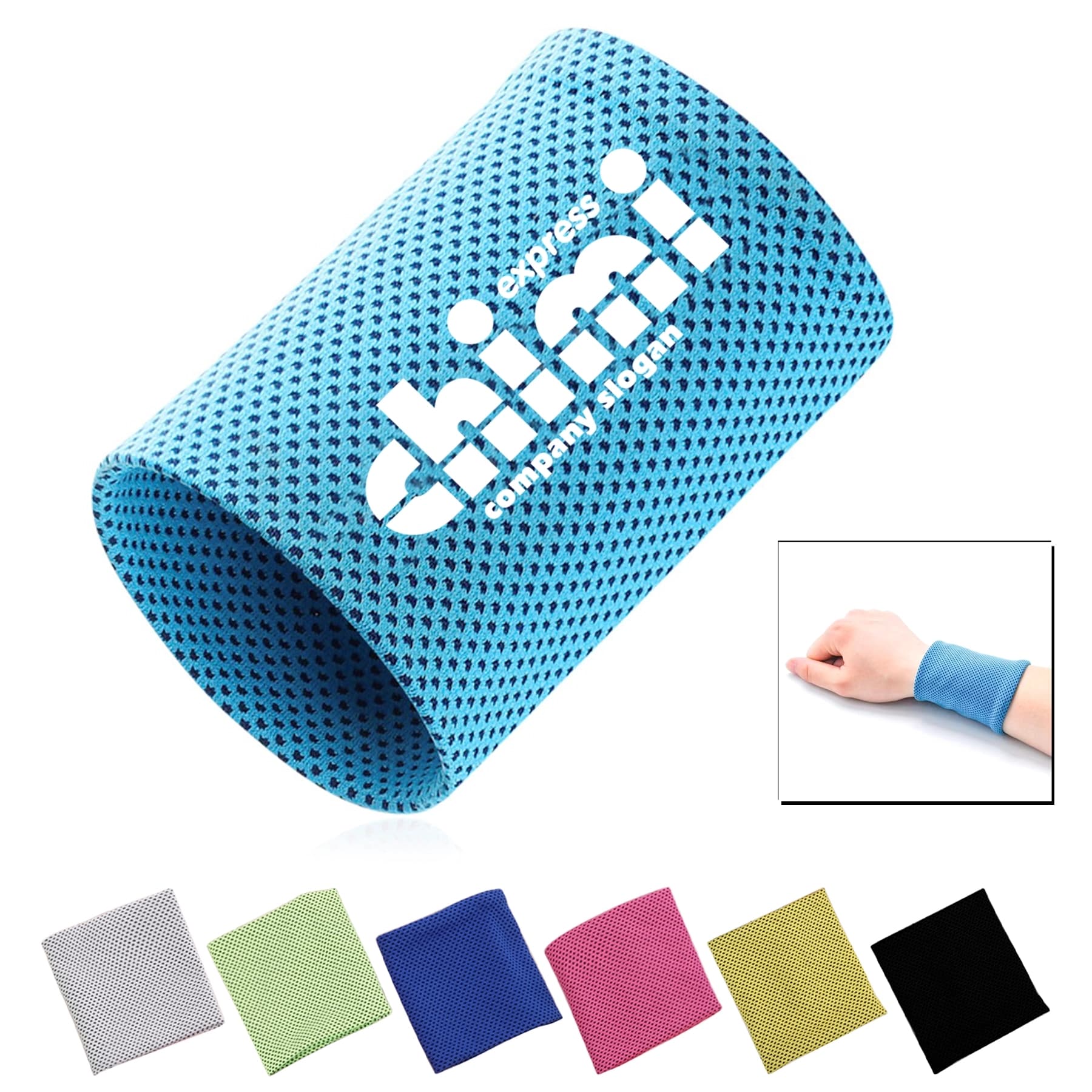 Cooling Sweat Absorbent  Wristband