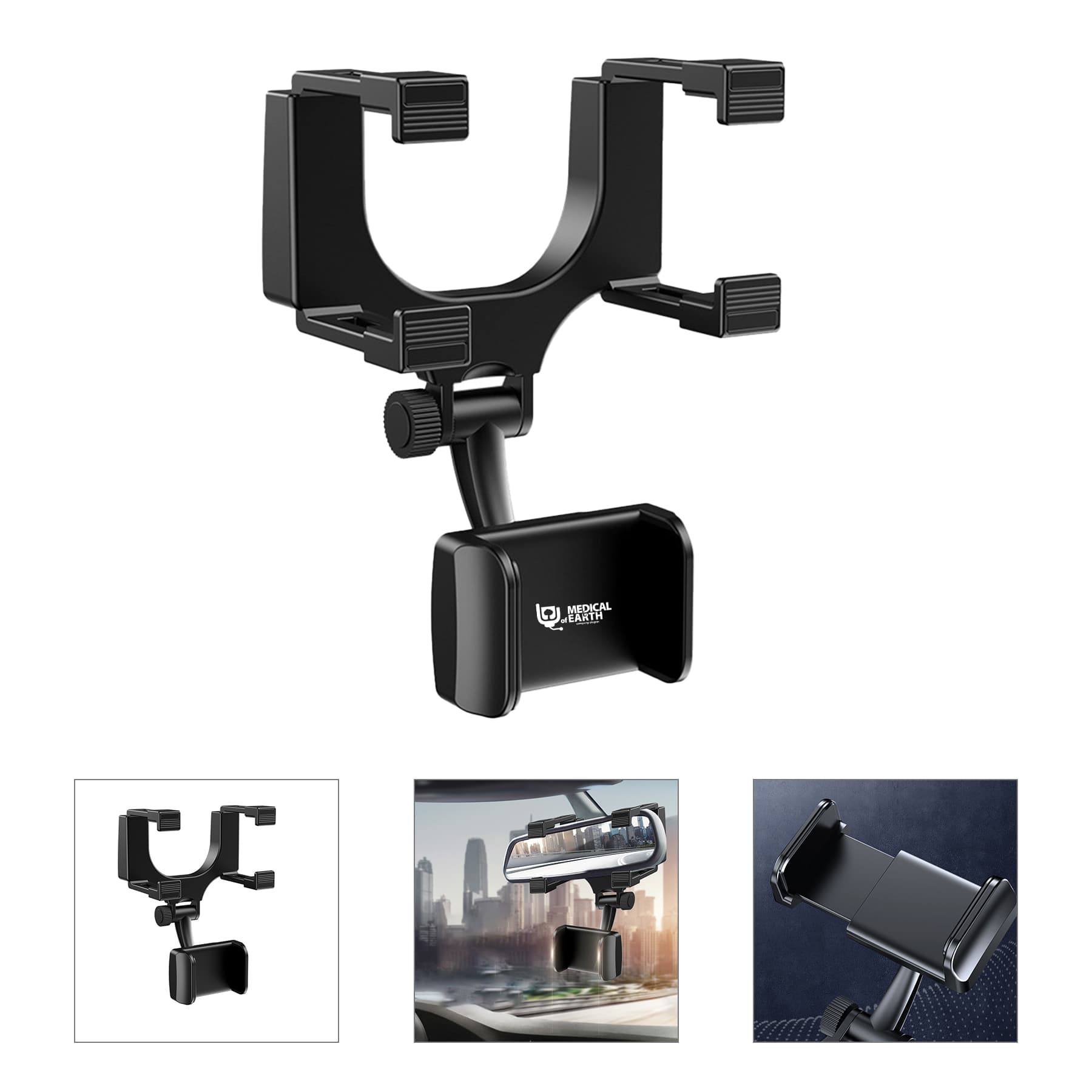 Cell Phone Holder Car Phone Mount Clamp for Car