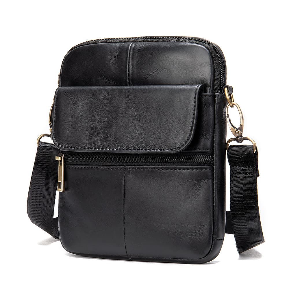 PU Leather Shoulder Crossbody Bag For Men thumbnail 6