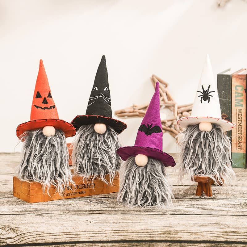 Halloween Decorations Faceless Gnome Dolls thumbnail 7