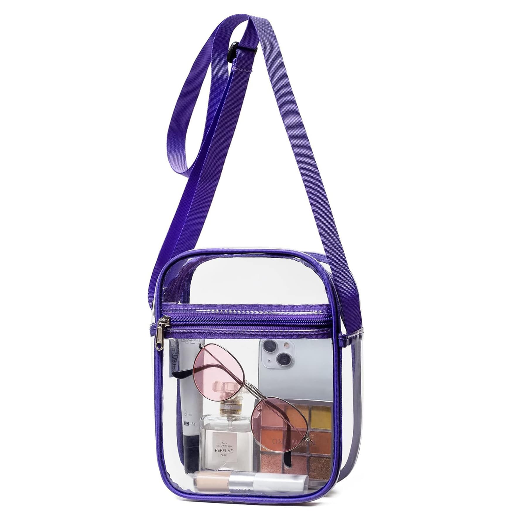 Clear Pvc Crossbody Purse Bag thumbnail 10