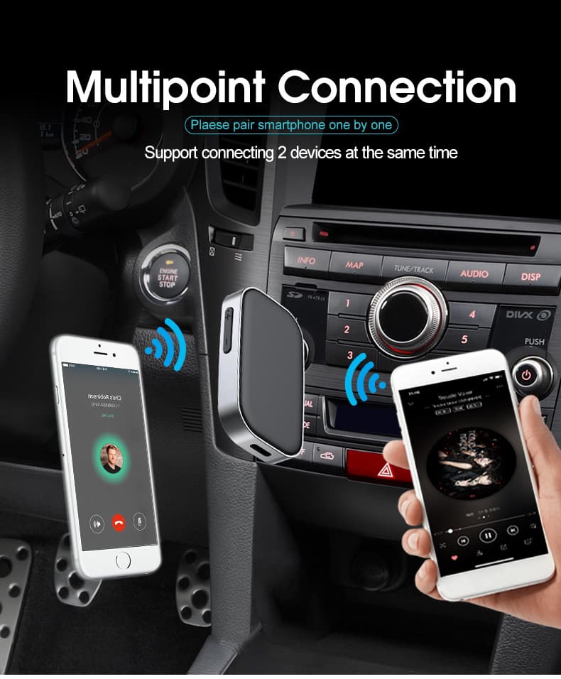 Bluetooth Receiver for Car Noise Cancelling 3.5mm thumbnail 5